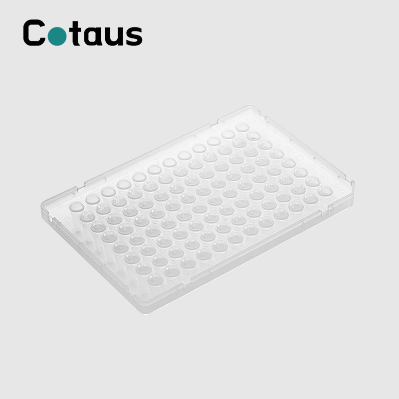 96 brønn 0,1 ml dobbeltfarget fullskjørt PCR-plate